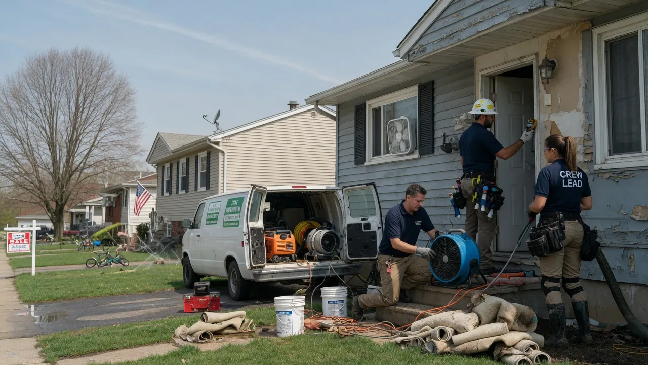 Flood Cleanup in Farwell, MI near me