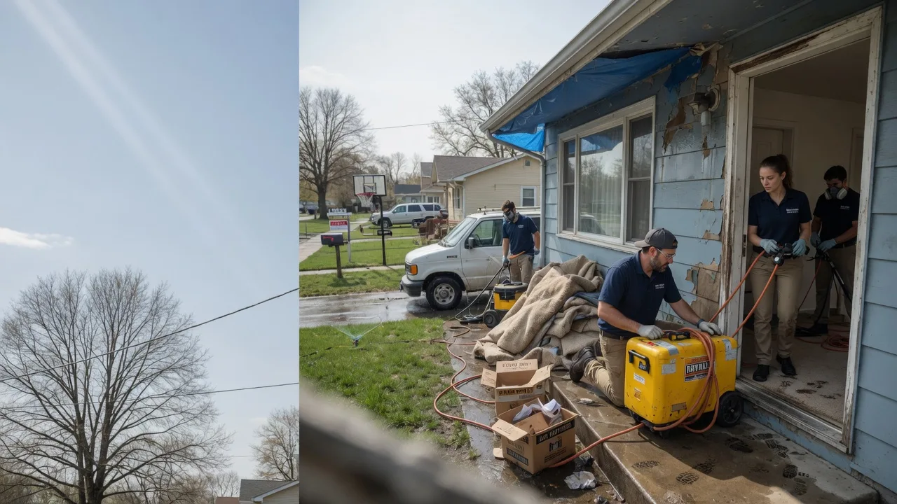 Basement Flood Cleanup in Farwell, MI near me